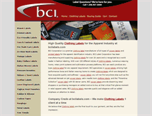 Tablet Screenshot of bcizips.com